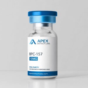 BPC-157 10mg Lyophilized Research Peptide Vial - Apex Biotech Labs