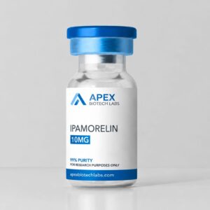 Ipamorelin 10mg Research Peptide Lyophilized Vial - Apex Biotech Labs