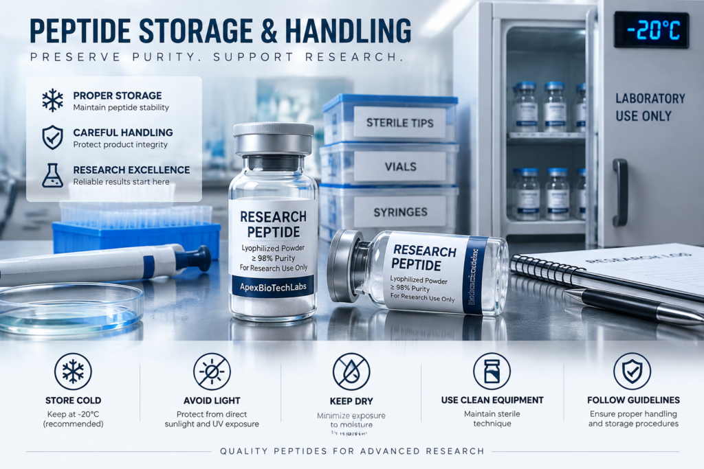 Peptide Storage and Handling
